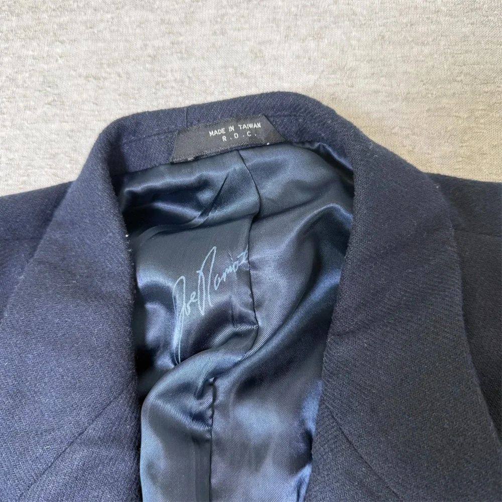 Vintage Joe Namath Men's Blazer Sport Coat 52 Blue Wool‎ Signature Collection